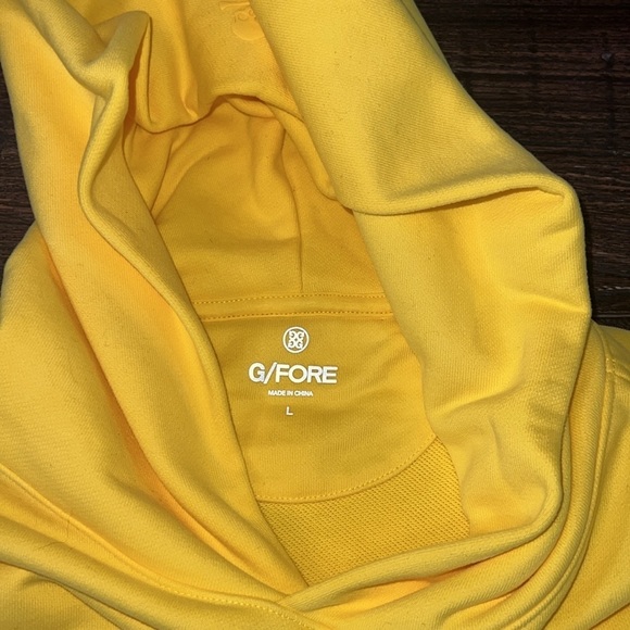G/FORE Circle G’s Oversized French Terry Hoodie Cyber Size Large Unisex NWT - Picture 10 of 12